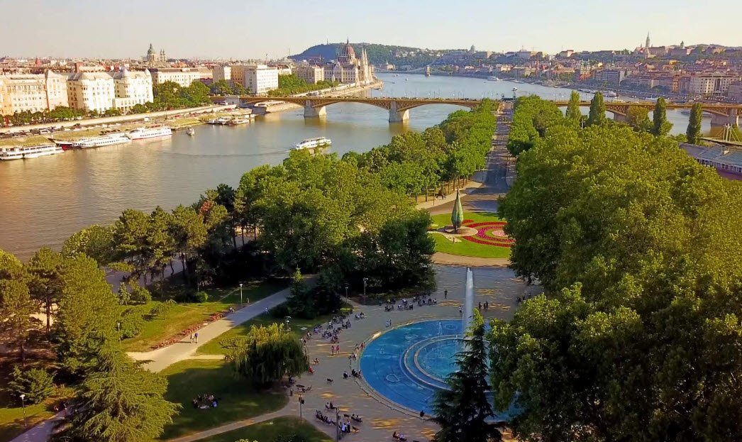Margaret Island, Budapest (Danube River), Hungary